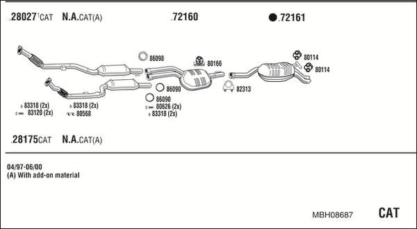 Fonos MBH08687 - Impianto gas scarico autozon.pro