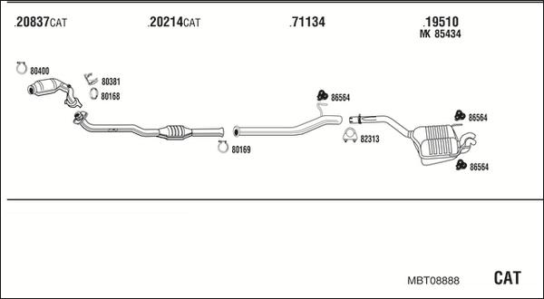 Fonos MBT08888 - Impianto gas scarico autozon.pro