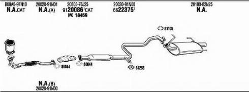 Fonos NI65047 - Impianto gas scarico autozon.pro