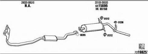 Fonos NI80710 - Impianto gas scarico autozon.pro