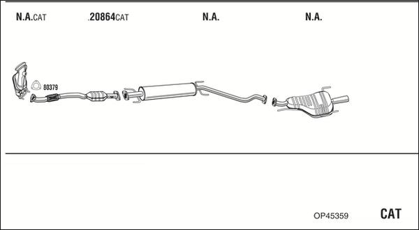 Fonos OP45359 - Impianto gas scarico autozon.pro