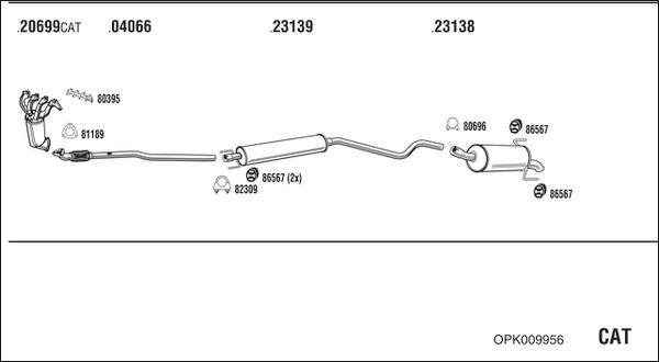 Fonos OPK009956 - Impianto gas scarico autozon.pro