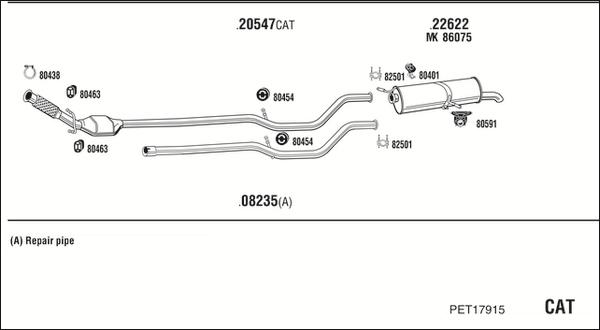 Fonos PET17915 - Impianto gas scarico autozon.pro