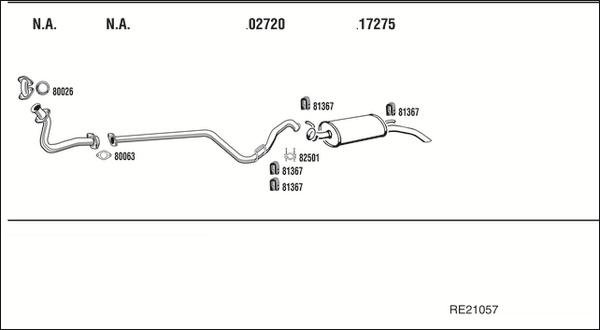 Fonos RE21057 - Impianto gas scarico autozon.pro