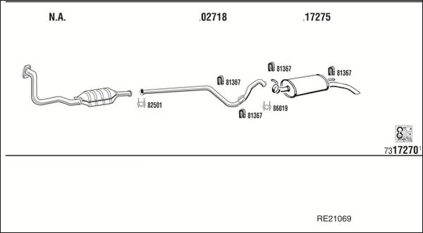 Fonos RE21069 - Impianto gas scarico autozon.pro