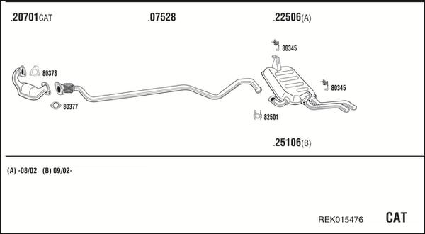 Fonos REK015476 - Impianto gas scarico autozon.pro