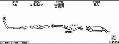 Fonos SA30140 - Impianto gas scarico autozon.pro