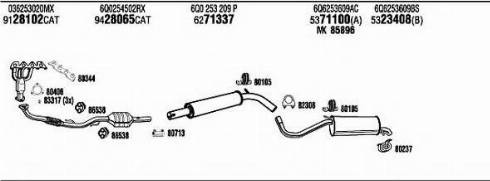 Fonos SEH23128 - Impianto gas scarico autozon.pro