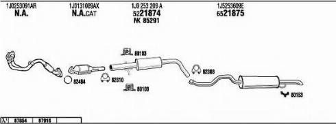 Fonos SK61001B - Impianto gas scarico autozon.pro