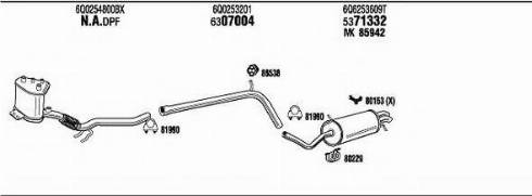 Fonos SKH17519B - Impianto gas scarico autozon.pro