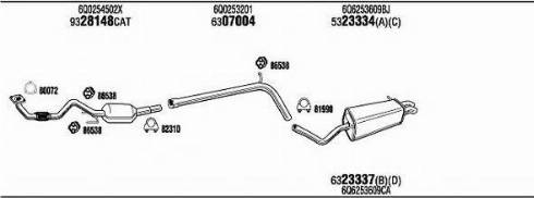 Fonos SKH22950A - Impianto gas scarico autozon.pro