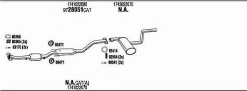 Fonos TOH14169 - Impianto gas scarico autozon.pro