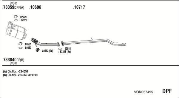 Fonos VOK057495 - Impianto gas scarico autozon.pro