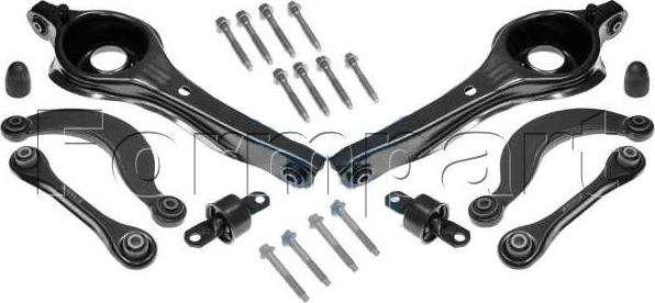 Formpart 1588009 - Kit braccio oscillante, Sospensione ruota autozon.pro