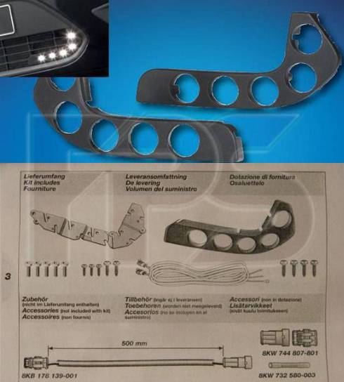 FPS FP 9600 DL2-H - Kit luce guida diurna autozon.pro