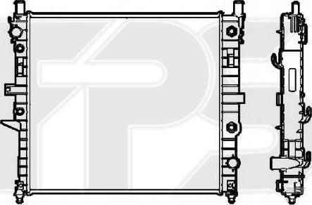 FPS FP 46 A244 - Radiatore, Raffreddamento motore autozon.pro