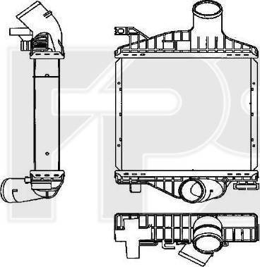 FPS FP 46 T88 - Intercooler autozon.pro