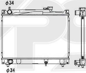 FPS FP 68 A516 - Radiatore, Raffreddamento motore autozon.pro