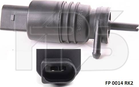 FPS FP 0014 RK2 - Pompa acqua lavaggio, Pulizia cristalli autozon.pro