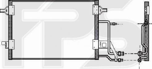 FPS FP 12 K197 - Condensatore, Climatizzatore autozon.pro