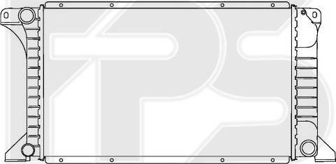 FPS FP 28 A735 - Radiatore, Raffreddamento motore autozon.pro