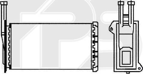 FPS FP 28 N20-X - Scambiatore calore, Riscaldamento abitacolo autozon.pro