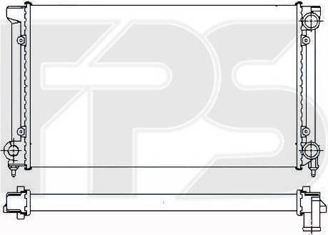 FPS FP 74 A437 - Radiatore, Raffreddamento motore autozon.pro