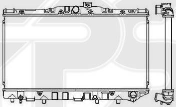 FPS FP 70 A1176 - Radiatore, Raffreddamento motore autozon.pro