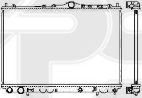 FPS FP 72 A491 - Radiatore, Raffreddamento motore autozon.pro