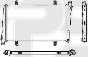 FPS FP 72 A493 - Radiatore, Raffreddamento motore autozon.pro