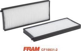 FRAM CF10931-2 - Filtro, Aria abitacolo autozon.pro