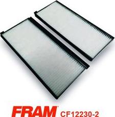 FRAM CF12230-2 - Filtro, Aria abitacolo autozon.pro