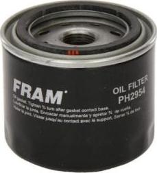 FRAM PH2954 - Filtro olio autozon.pro