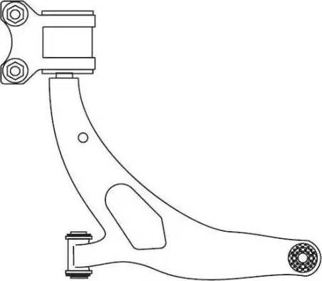 FRAP 4440 - Braccio oscillante, Sospensione ruota autozon.pro