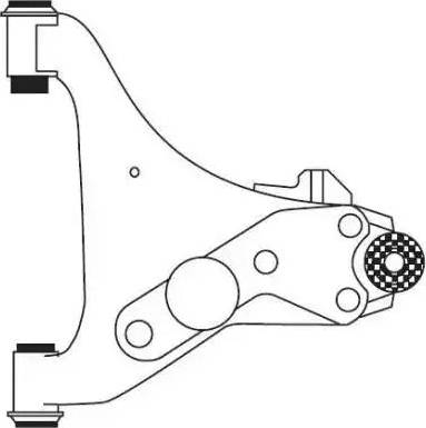 FRAP 4453 - Braccio oscillante, Sospensione ruota autozon.pro