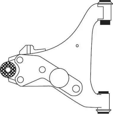 FRAP 4452 - Braccio oscillante, Sospensione ruota autozon.pro