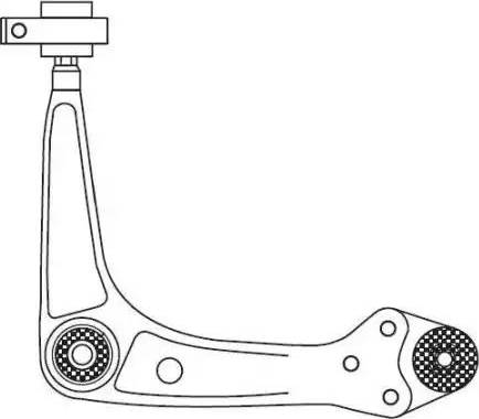 FRAP 4403 - Braccio oscillante, Sospensione ruota autozon.pro