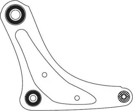 FRAP 4482 - Braccio oscillante, Sospensione ruota autozon.pro