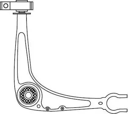 FRAP 4421 - Braccio oscillante, Sospensione ruota autozon.pro