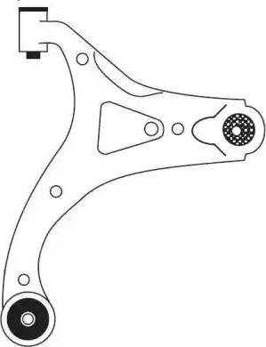 FRAP 4506 - Braccio oscillante, Sospensione ruota autozon.pro