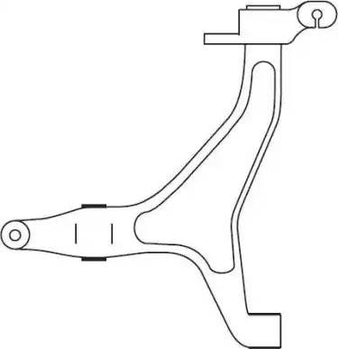 FRAP 4586 - Braccio oscillante, Sospensione ruota autozon.pro