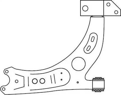 FRAP 4522 - Braccio oscillante, Sospensione ruota autozon.pro