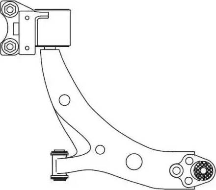 FRAP 4628 - Braccio oscillante, Sospensione ruota autozon.pro