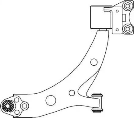 FRAP 4627 - Braccio oscillante, Sospensione ruota autozon.pro