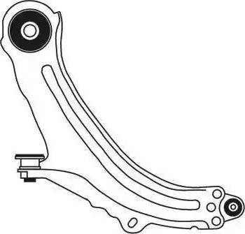 FRAP 4093 - Braccio oscillante, Sospensione ruota autozon.pro