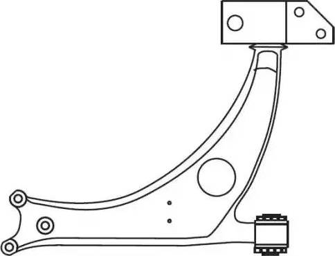 FRAP 4034* - Braccio oscillante, Sospensione ruota autozon.pro