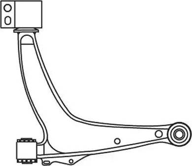 FRAP 4114 - Braccio oscillante, Sospensione ruota autozon.pro