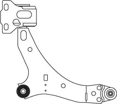 FRAP 4172 - Braccio oscillante, Sospensione ruota autozon.pro