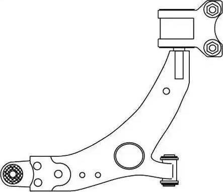 FRAP 4821 - Braccio oscillante, Sospensione ruota autozon.pro