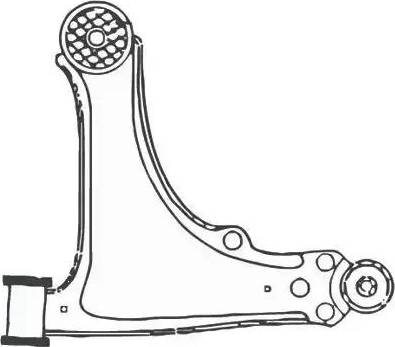 FRAP 1623 - Braccio oscillante, Sospensione ruota autozon.pro